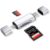 Cartup 3-in-1 OTG Card Reader Hub with Type-C, USB 3.0 & Micro USB Ports | High-Speed Multi-Card Reader for SD, TF, Micro SD, USB Drives | Compatible with Android, Laptop, PC (Portable Design) – Offer World