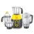 Prestige Delight Plus 750 W Mixer Grinder (With 3 SS Jars and 1 Juicer Jar) – Offer World