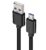 Fast USB Cable for Xiaomi Redmi 9 Activ, Xiaomi Redmi 9 Activ, Nine Active USB Cable Original Like Charger Cable | Sync Quick Fast Charging Cable | Micro USB Data Cable | 480Mbps Data Sync, Quick Charge 3.0 Tangle-free, Sturdy (4 Amp, 1 Meter, KO1, Black) – Offer World