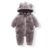 First Kick Unisex Baby Flannel Jumpsuit Classical Style Cosplay Clothes Bunting Outfits Snowsuit Hooded Romper Outwear – Offer World