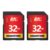 Gigastone 32GB SD Card 2 Pack, UHS-I U1 Class 10 SDHC Memory Card High-Speed Full HD Video Canon Nikon Sony Pentax Kodak Olympus Panasonic Digital Camera – Offer World