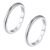 HighSpark Silver Toe Rings for Women | 92.5 Sterling Silver Hypoallergenic Adjustable Toe Rings | Minimal & Elegant – Lovely Gift – Offer World