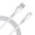 pTron Solero i241 2.4A Lighting to USB Fast Charging Data & Sync USB Cable Compatible for iPhone/iPad, Made in India Durable & Tangle-Free & 1 Meter/3Ft Length (White) – Offer World