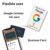 5 Premium NFC Business Cards | NTAG | Blank Printable | Memory upto 888 characters (Links, Texts, Google reviews,etc) | Compatible with Android/IOS NFC enabled devices (White Cards – Set of 5) – Offer World