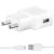 Charger for Samsung Galaxy Tab S2 9.7 LTE Charger Adapter Qualcomm QC 3.0 Quick Charge Adaptive Fast Charging, Rapid, Dash, VOOC, AFC Charger with 1 Meter Micro USB Data Cable(White) – Offer World