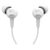 JBL C100SI Wired In Ear Headphones with Mic, JBL Pure Bass Sound, One Button Multi-function Remote, Premium Metallic Finish, Angled Buds for Comfort fit (White) – Offer World