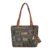 Storite Women’s Tote Bag with Leather Handles & Embroidery Printed Handbag with Zip Pockets, Shoulder Tote Bag and Handbag for Office and College – Offer World