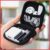 Wolpin Portable Travel Organizer Case for Earphones, Data Cables, Charger, Pen Drives, Memory Card, (Black) – Offer World