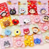 ZUCZUG Universal mobile phone bracket Cute 3D Animal airbag Phone Expanding Stand Finger Holder rabbit bear phone holder Stand