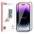 POPIO Tempered Glass Screen Protector Compatible For Iphone 14 Pro (Black) Edge To Edge Coverage With Easy Installation Kit for Smartphone – Offer World