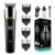 VGR V-191 Professional Rechargeable Cordless Beard Hair Trimmer Kit with Guide Combs Brush USB Cord for Men, Family or Pets, Black – Offer World