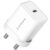 Ambrane 20W Type C Mobile Charger Adapter, Fast Charging for Android, iPhone 15/14/13/12/11/X & Pro, Max Series, Google Pixel & Other Type C Enabled Devices, PD Technology (Charge 20, White) – Offer World