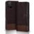 TheGiftKart Dual Color Flip Case Back Cover for Samsung Galaxy M12 / F12 / A12 (Faux Leather | Coffee & Brown) – Offer World