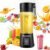 ALWAFLI Portable Blender Electric Juicer 6 Blade USB Rechargable Blender Shaker for Juices, Shakes and Smoothies (Black) – Offer World