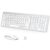 iClever Wireless Keyboard and Mouse GK08 – Rechargeable, Ergonomic, Quiet, Full Size Design with Number Pad, 2.4G Stable Connection Slim Mac Keyboard and Mouse for Windows, Mac OS Computer, Silver – Offer World