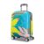 Genie Florentine 55 cms Small Cabin Printed Polycarbonate Hardsided 8 Wheel 360 Degree Rotation Luggage/Suitcase/Trolley Bag (Cyan) – Offer World