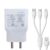 3 in 1 Charger For Realme 3 Pro Charger Android Smartphone Wall Charger Mobile Charger Fast Charging Mobile Charger Hi Speed Rapid Fast Charger With 1.2m 3-in-1 Multi Functional Super charging Cable Micro USB Android, iOS and Type-C USB Cable – (White, 2.4Amp, SH.I1, VO) – Offer World