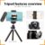 Adcom 5 in1 Mobile Phone Camera Lens Kit with Tripod – Compatible with All iPhone & Android Smartphones (Black) – Offer World