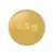 Bangalore Refinery 0.5 Gram 24k (999) Yellow Gold Coin – Offer World