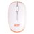 Acer Wireless Mouse (1600 DPI/2.4 GHz Wireless Frequency/Optical Sensor/USB Dongle) | Color: White/Orange – Offer World