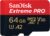 SanDisk Extreme Pro 64GB microSDXC UHS-I, V30, 200MB/s Read, 90MB/s Write, Memory Card for 4K Video on Smartphones, Action Cams and Drones – Offer World