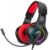 Nitho NX200 Gaming Headset with RGB Light and Microphone, Over-Ear Stereo Headphones for Xbox Series X|S, Xbox One, PS5, PS4, Nintendo Switch, PC, Mobile, 3.5 mm Audio Jack, 40 mm Drivers – Red – Offer World