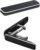 ZOBAK Fully Alloy Lightweight Metal Mobile Phone Kickstand – Adjustable Vertical & Horizontal Holder | Compatible with iPhone 16 | 15 | 14 | 13 | 12 |Samsung Galaxy and More (Black- Silver) Pack of 1 – Offer World