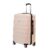 Mode Groove 75 Cm Polycarbonate Hard-Sided 4 Wheels Spinner Trolley Suitcase With Tsa Lock (Pastel Pink) – Offer World