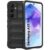 TheGiftKart Liquid Silicon Back Cover Case for Samsung Galaxy A35 5G | Shockproof Military Grade Protection | Micro-Fibre Cloth On Inner Side | Built-in Anti-Slip Grip Samsung A35 Cover (TPU, Black) – Offer World