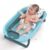 StarAndDaisy Baby Bath Tub for 0-3 Years/New Born Baby Foldable Bathtub with Bathing Bather Cushion Chair, Fast Drainage, Space Saving, Bath Tub for Kids Girls & Boys. – Offer World