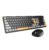 Portronics Key7 Combo Wireless Keyboard & Mouse Set with 2.4 GHz USB Receiver, 10m Working Range, 12 Shortcut Keys, Adjustable DPI, 10 Million Key Life & Click Life for PC, Laptop, Mac (Black+Orange) – Offer World