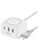 Moosh USB Charger Multi Port Wireless Charging Station 33W Cube with 10W Wireless Charging Dock 18W Power Delivery Type C Port + QC 3.0 + USB A Home Charger 1.5M Cable India Pin Smart Charger (White) – Offer World