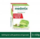 Medimix Glycerine Moisturising Soap 125 gm (4+1 offer Pack)