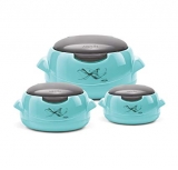 Milton Microwow One touch Insulated Jr Casserole Set of 3