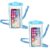 HUMBLE Polyvinyl Chloride Waterproof Phone Pouch for Pool&Beach,Underwater Transparent Dry Bag Compatible with iPhone,Samsung,Redmi,Vivo,Oneplus,Mi,Oppo&All Other Smartphones Upto 6.9In(Pack of 2) – Offer World