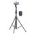 Tygot X-1 67 Inch (170cm) Aluminium Tripod with Bluetooth Remote, Mobile Holder, Phone Stand for Ring Light, GoPro & Camera, Light Stand for Video Recording, Shooting, Streaming, Reels, YouTube – Offer World