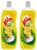 Vim Dishwash Liquid Gel Lemon, With Lemon Fragrance, Leaves No Residue, Grease Cleaner For All Utensils, 750 ml Bottle (Pack of 2) – Offer World