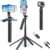 Celfiexpt 71-inch Selfie Stick with Tripod Stand 360 Degree Rotation Rechargeable Remote Quadripod Stand Balance Handle Selfie Stick for Phone Camera Gopro 360°Panoramic Shooting Vlogging Live Stream – Offer World