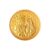 P.C Chandra Jewellers 24KT 999 Yellow Gold King Queen-Inscribed Foil Coin – 0.5 Gram – Offer World