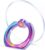 KolorFish Transparent Phone Ring Stand Holder Mobile Phone Ring Holder Finger Grip 360 Degree Rotation (Rainbow Round) – Offer World