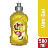 Vim Dishwash Gel, Lemon, 500 ml
