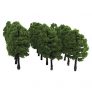 20pcs Model Trees Artificial Tree Train Railroad Scenery 1:100 Architecture Tree