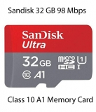 SanDisk 32 GB 98 Mbps Class 10 A1 Memory Card