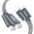 AGARO Type C To Type C Cable (60W),Pack Of 2,Supports Pd,Nylon Braided Fast Charging Cable,Compatible With Type C Devices,Android Phone,iPhone,Laptop&Macbook,1 M,480 Mbps Data Transmission,Grey – Offer World