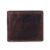 MAI SOLI Dark Vintage Genuine Leather Wallets for Men with RFID Blocking, Bifold Leather Wallet with 6 Credit Card Holder Slot, Classy Gifts for Men, Flap & Loop – Brown – Offer World