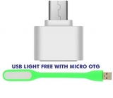 OTG Adapter with Free USB Led Light