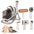 AGARO Supreme Pet Grooming Kit & Vacuum Suction, Picks up 99% Pet Hair, Dry Vacuuming, 3 Suction Modes Up to 10 kPa, 350 Watts, Multi Grooming Tools, 2.5L Bin, for Pets, Furniture and Car Cleaning – Offer World