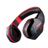 boAt Rockerz 510 Super Extra Bass Over-Ear Bluetooth Headphones with Mic (Black/Red)