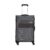 American Tourister Geneva 69 cms Medium Check-in Polyester Soft Sided 4 Spinner Wheels Luggage/Suitcase/Trolley Bag (Grey) – Offer World