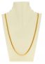 AanyaCentric Gold Plated Cable Designer Necklace Neck Chain